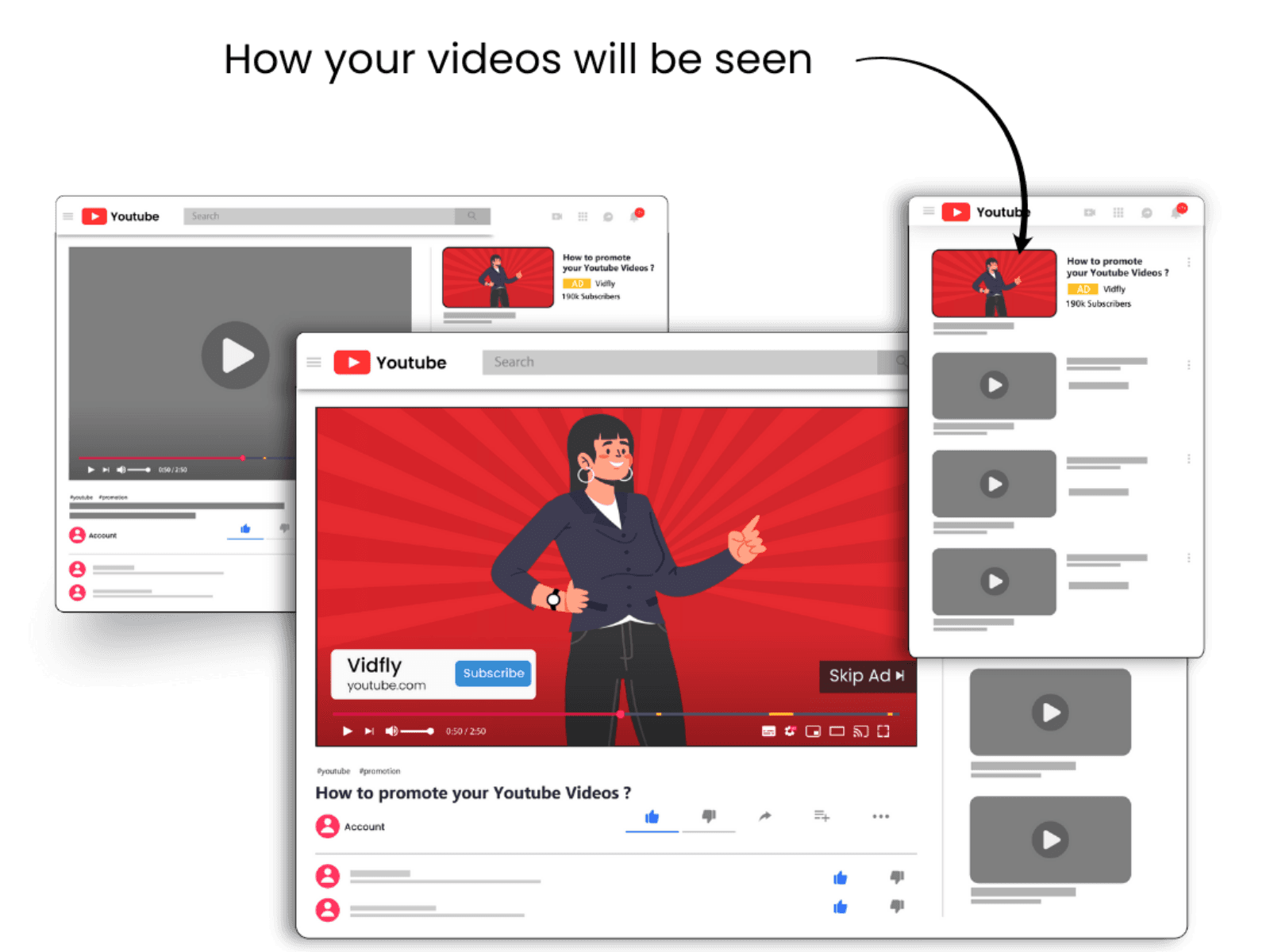 Vidflyy Hero - How your videos will be seen